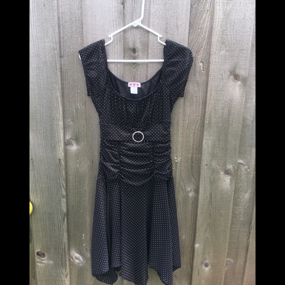 Polka Dot Handkerchief Dress